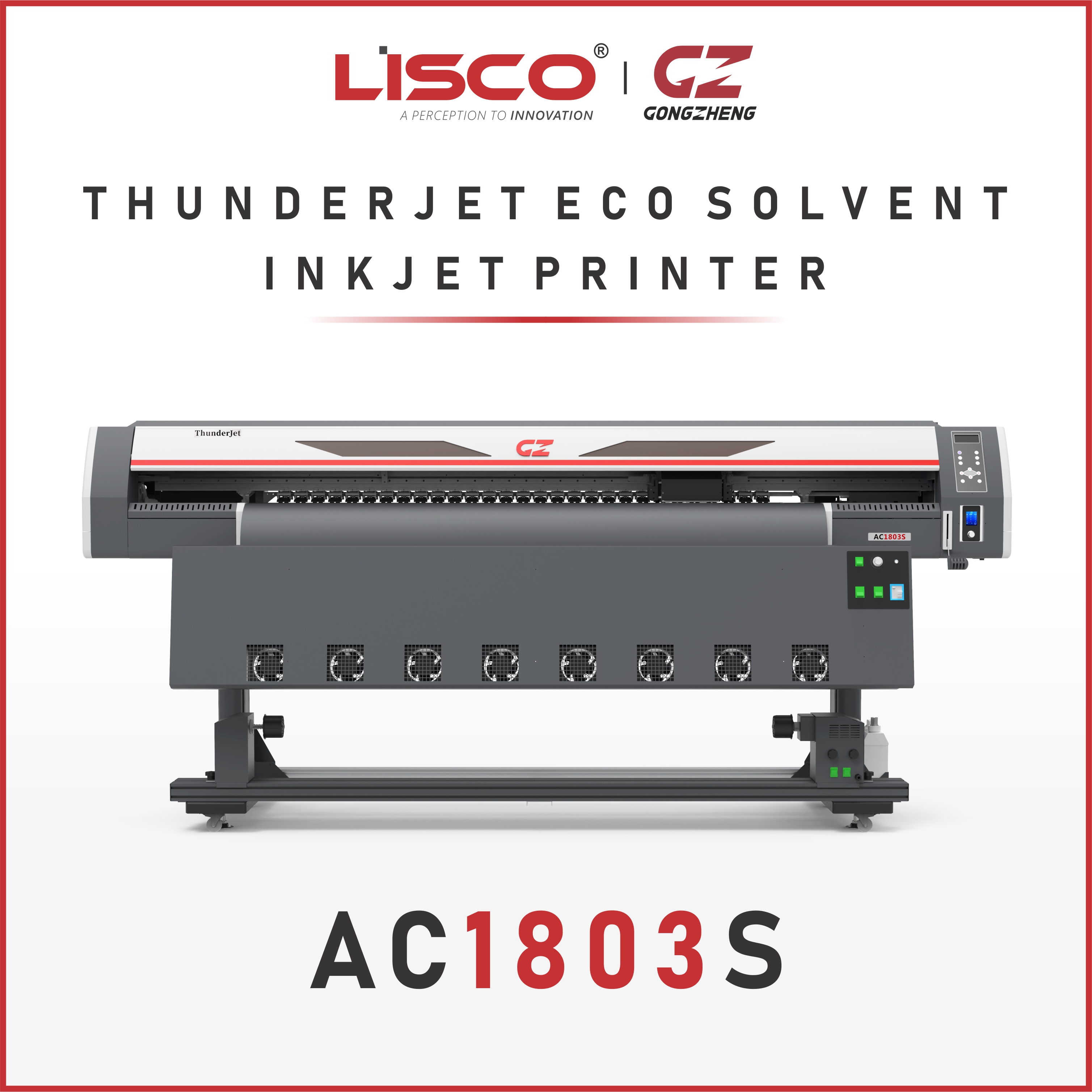 Eco Solvent Inkjet Printer AC1803S