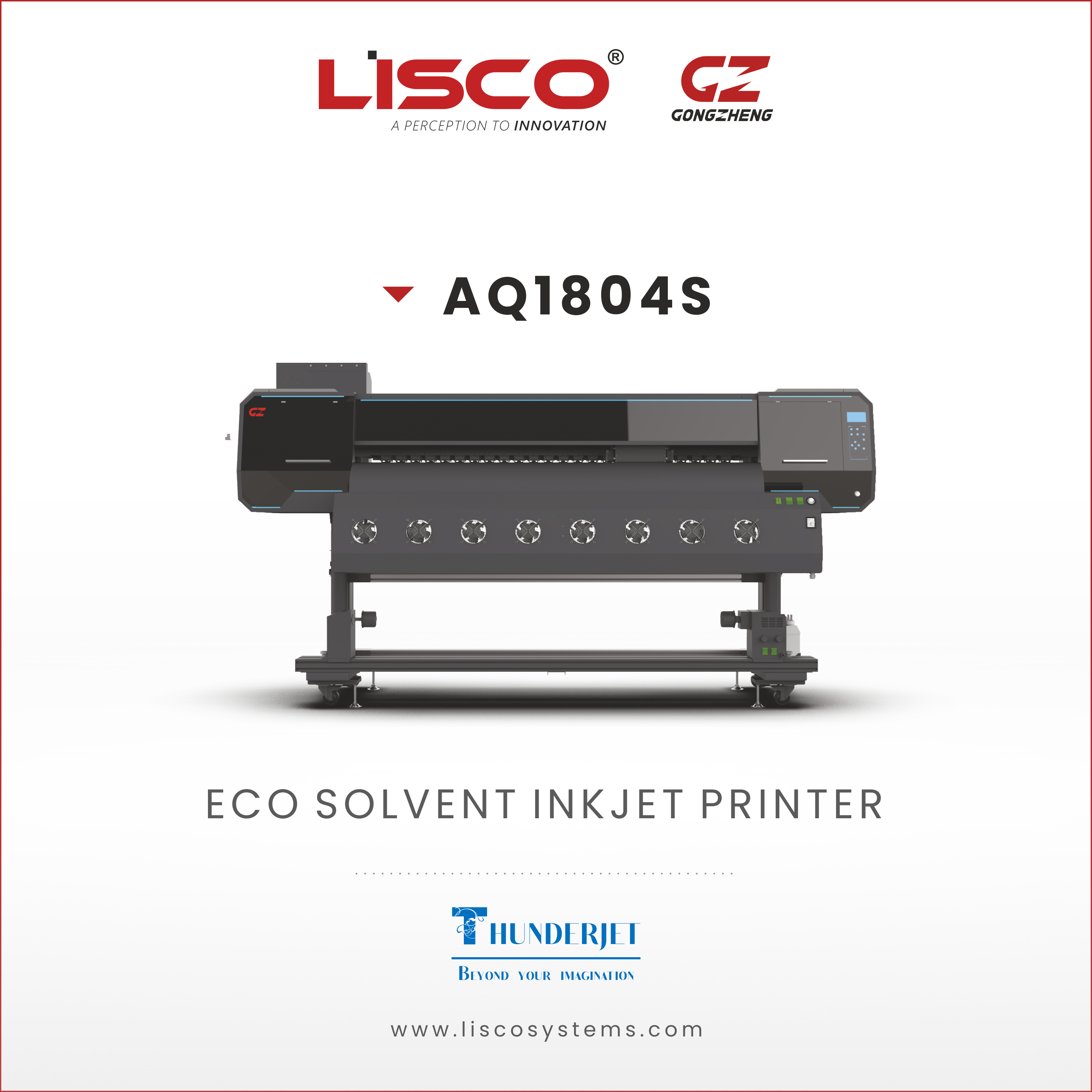 Eco Solvent Inkjet Printer AQ1804S